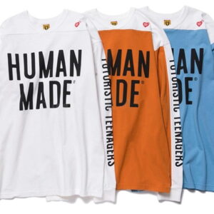 T-Shirt HUMAN MADE Futuristic Long Sleeve T-Shirt Multicolor Black 229986