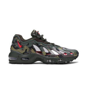 Nike Air Max 96 Supreme Camo Dark Army/Speed Red/Clear CV7652 300