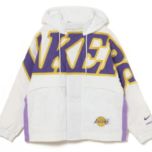 Nike x Ambush NBA Collection Lakers Jacket White/Purple/Gold white DB9564 121