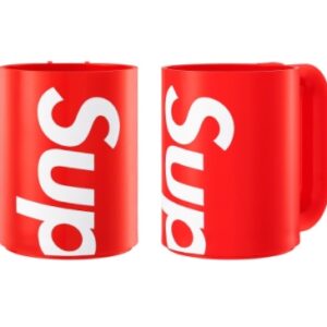 Supreme Heller Mugs (Set of 2) Red Black 211711