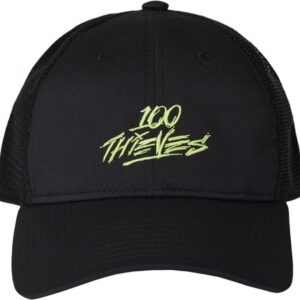 100 Thieves Infinite Mesh Hat Lemonade Grey 262182