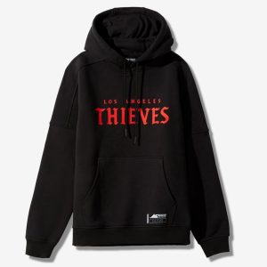 100 Thieves LA Thieves Official Home Hoodie Black Black 260036