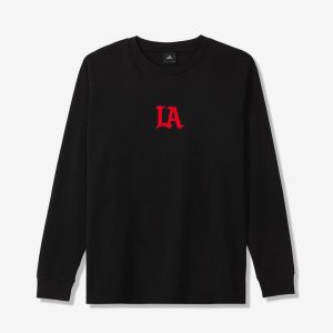 100 Thieves LA Thieves Signature LS Tee Black Black 259977