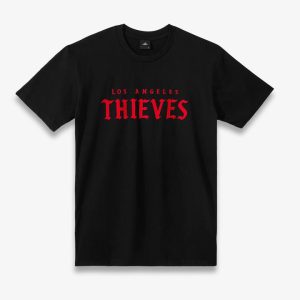 100 Thieves LA Thieves Signature SS Tee Black Black 261023