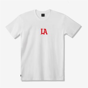 100 Thieves LA Thieves Signature SS Tee White White 260006