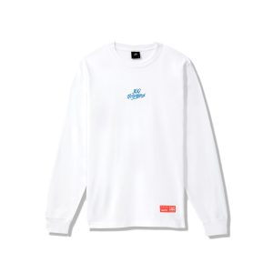 T-shirt 100 Thieves No Camping L/S T-shirt White White 262650