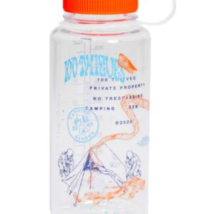 Water Bottle 100 Thieves No Camping Nalgene Bottle Orange Lid Orange Lid 261070