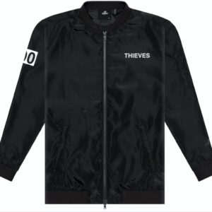 Bomber 100 Thieves Numbers Bomber Jacket Black Black 263189