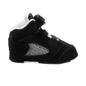 Air Jordan 5 Retro Infant Black Cool Gray White Red 552494 035