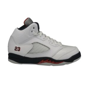 Air Jordan 5 Retro PS White Varsity Red 440889 103