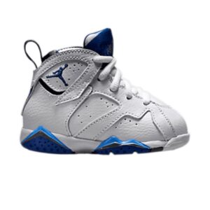 Air Jordan 7 Retro TD French Blue Sneakers White 304772 107