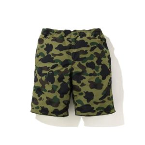 Sports shorts BAPE 1st Camo Beach Shorts (SS20) Green White 245719