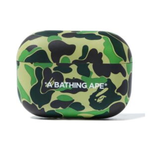 Case for headphones BAPE ABC Camo Airpods Pro Case Green Black 249465