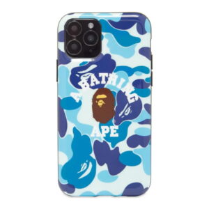 Protective case BAPE ABC Camo College iPhone 11 Pro Case Blue Blue 252072