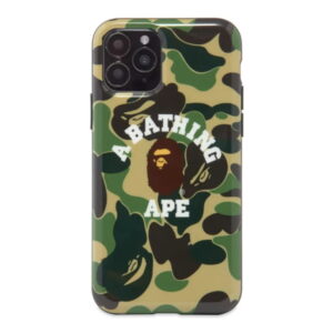 Protective case BAPE ABC Camo College iPhone 11 Pro Case Green Green 252278