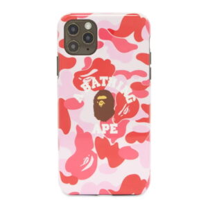 Protective case BAPE ABC Camo College iPhone 11 Pro Max Case Pink Black 250667