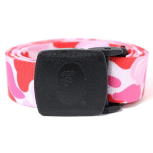 Belt BAPE ABC Camo Long GI Belt Pink Pink 250617