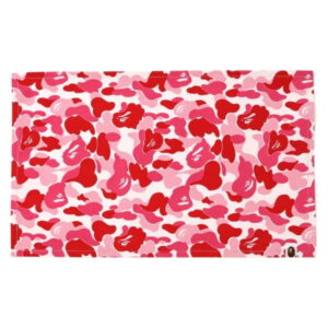 Serving napkin BAPE ABC Camo Place Mat Pink Pink 252078