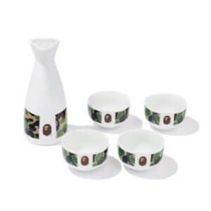 BAPE ABC Camo Sake Set Green Black 249474