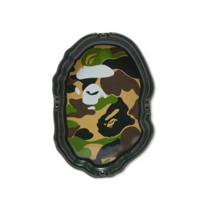 Ashtray BAPE Abc Camo Ape Head Ashtray Black/Green Blue 249148