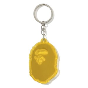 Keychain BAPE Ape Head Reflective Keychain Yellow Yellow 252474