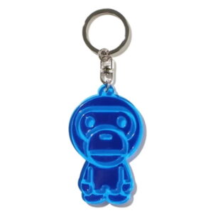 Keychain BAPE Baby Milo Reflective Keychain Navy Multicolor 250423