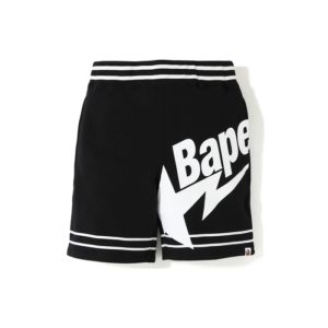 Sports shorts BAPE Bapesta Shorts Black Green 245671