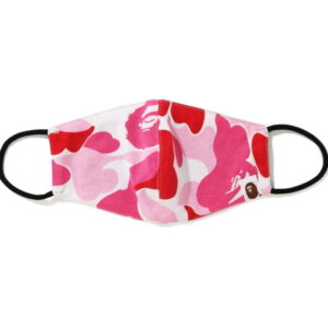 BAPE Big ABC Camo Mask Pink White 250718