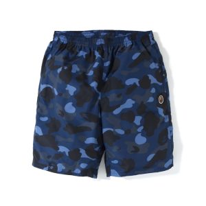 Sports shorts BAPE Color Camo Beach Shorts Navy Navy 245990