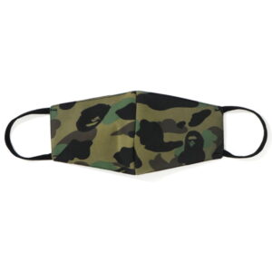 BAPE Full 1st Camo Mask Green White 249171