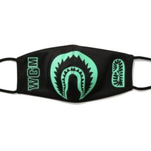 BAPE Glow In The Dark Shark Mask (FW20) Black black 245007