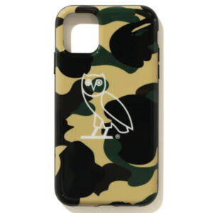 Protective case BAPE x OVO 1st Camo Iphone 11 Pro case Yellow Black 246081