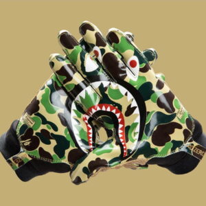 BAPE x adidas Adizero 8.0 Gloves Green Green 246999