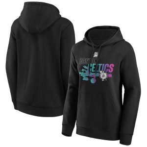 Boston Celtics Fanatics Branded Space Jam Baller Bugs Hoodie – Womens Black 253031