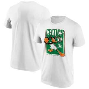 Boston Celtics Fanatics Branded Space Jam Tune Squad Daffy Duck T-Shirt – Mens White 254087