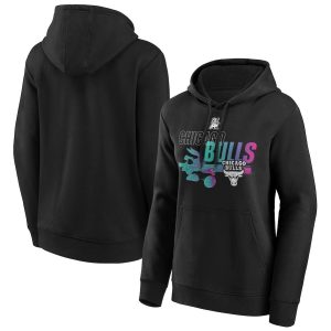 Chicago Bulls Fanatics Branded Space Jam Baller Bugs Hoodie – Womens Black 252605