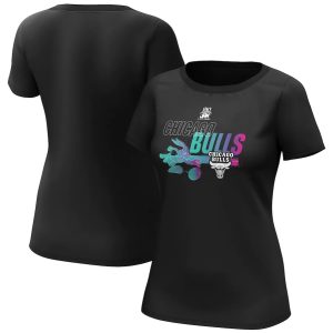 Chicago Bulls Fanatics Branded Space Jam Baller Bugs T-Shirt – Womens Black 253113