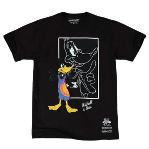 Mitchell & Ness Daffy Duck Tune Squad Space Jam T-Shirt Black 255415