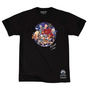 Mitchell & Ness Tune Squad Gang Space Jam T-Shirt Black 255809