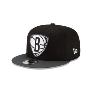 New Era Brooklyn Nets 9FIFTY 2021 Draft NBA Edition Snapback Hat Black 262849