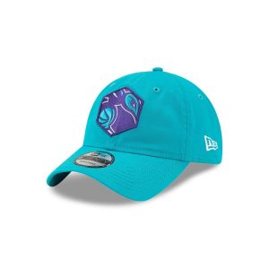 New Era Charlotte Hornets 9TWENTY 2021 Draft Edition NBA Strapback Hat Turquoise 262137