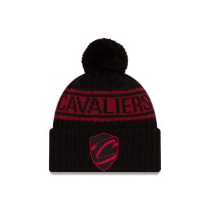 New Era Cleveland Cavaliers 2021 Draft Edition Pom Knit NBA Beanie Yellow 262088