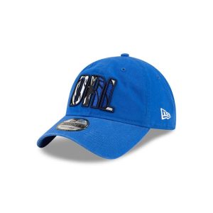 New Era Dallas Mavericks 9TWENTY 2021 Draft Edition NBA Strapback Hat Blue 262205