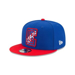 New Era Los Angeles Clippers 9FIFTY 2021 Draft Edition NBA Snapback Hat Blue-red 259554