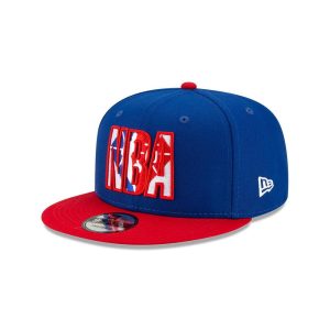 New Era NBA Logoman 9FIFTY 2021 Draft Edition Snapback Hat Navy 262248