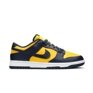 Nike Dunk Low Michigan 2021 Varsity Maize/Midnight Navy/White DD1391 700