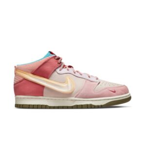 Sneakers Social Status x Nike Dunk Mid Free Lunch Strawberry Milk Light Soft Pink/Coconut Milk/Pink Glaze DJ1173 600