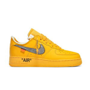 Off-White x Nike Air Force 1 Low Lemonade Sneakers Multicolor DD1876 700