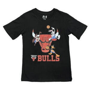 Basketball T-shirt Outerstuff Chicago Bulls Space Jam 2 Warmin Up Youth NBA T-shirt Black 257123