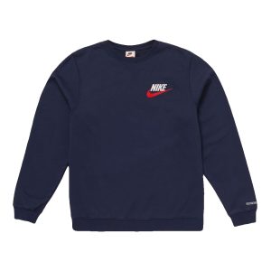 Supreme x Nike Crewneck Navy Sweatshirt Navy 258754